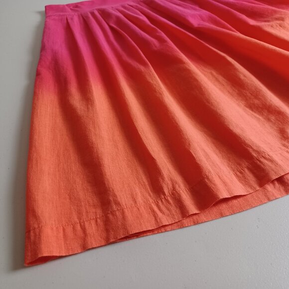 Jessica Pleated Ombre Circle Mini Skirt - Picture 7 of 15